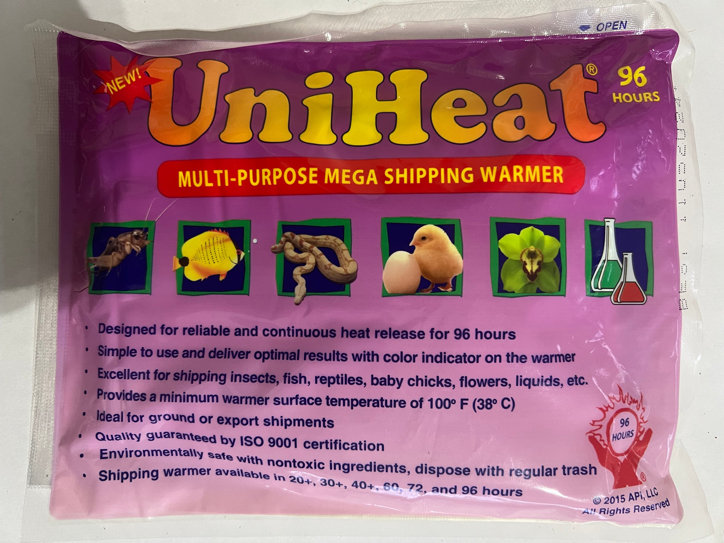 96 hour heat pack